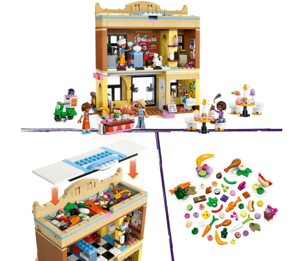 LEGO Friends 42655 Restauracja i szkoła gotowania - 1284101 - zdjęcie 4